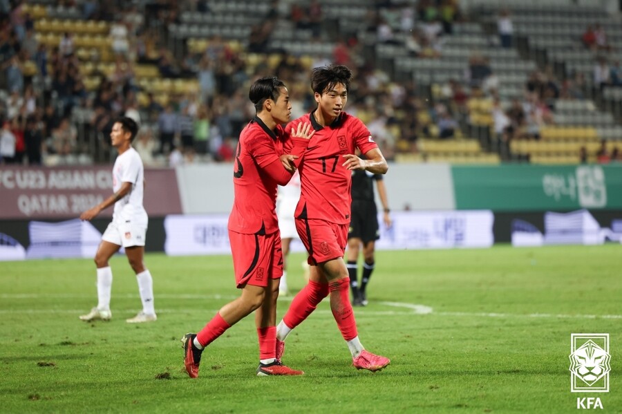 ▲ 전병관은 23세 이하 축구대표팀에도 이름을 올렸다. ⓒ대한축구협회