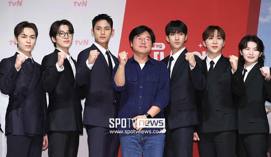 ▲ 나영석 PD 세븐틴 ⓒ곽혜미 기자