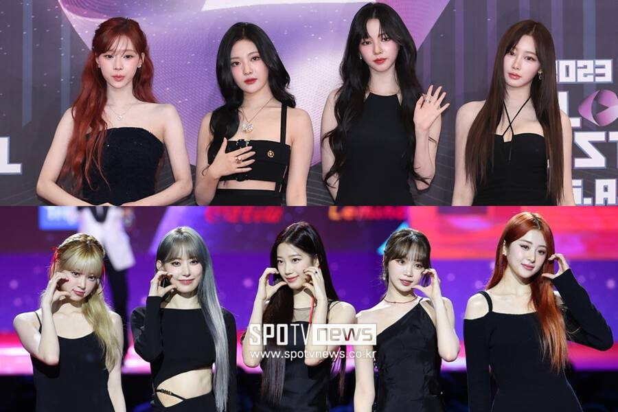 에스파→르세라핌, 유니크리스너 부문 올해의 가수상 수상 "앞으로도 쭉 열심히 하겠다"[써클차트어워즈2023]