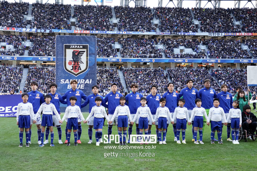 ▲ 일본은 9일(한국시간) 열린 2023 아시아축구연맹(AFC) 카타르 아시안컵을 대비한 최종 리허설에서 요르단과 붙었다. 비공개 평가전의 결과는 6-1 대승이었다.