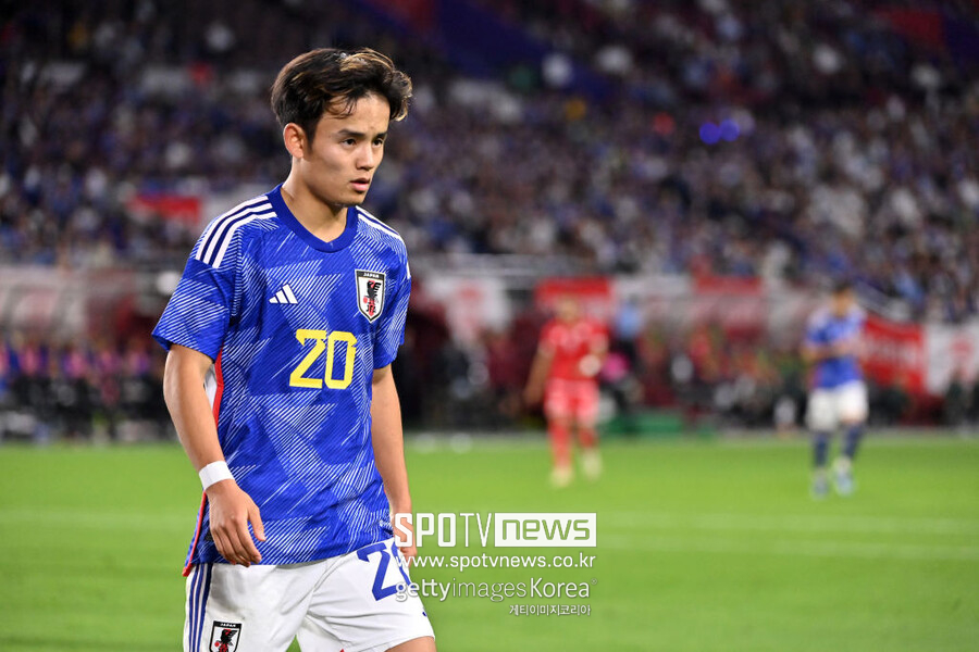 ▲ 일본은 9일(한국시간) 열린 2023 아시아축구연맹(AFC) 카타르 아시안컵을 대비한 최종 리허설에서 요르단과 붙었다. 비공개 평가전의 결과는 6-1 대승이었다.