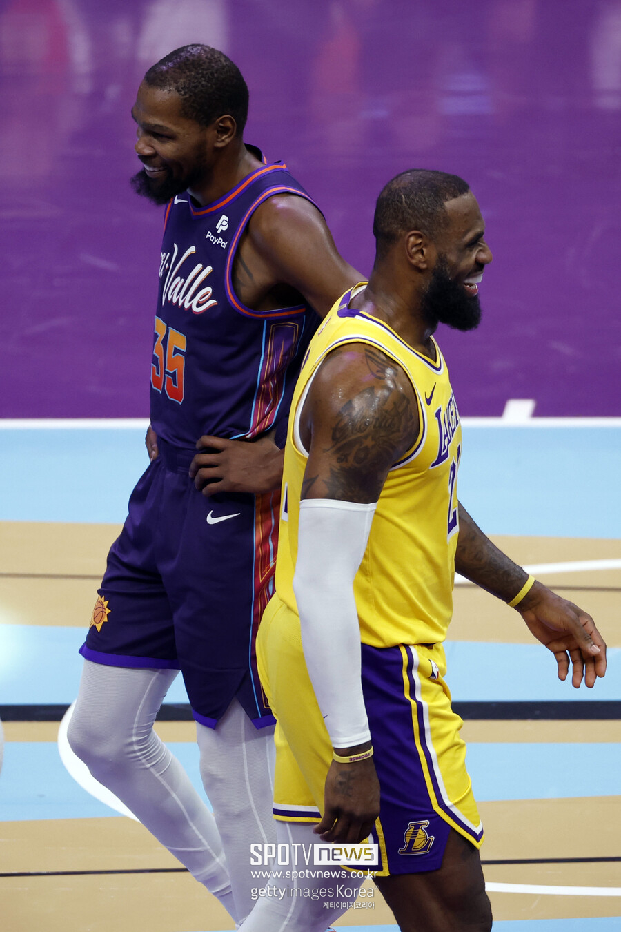NBA 역대 득점 1위 르브론과 10위 듀란트, 시즌 네 번째 격돌
