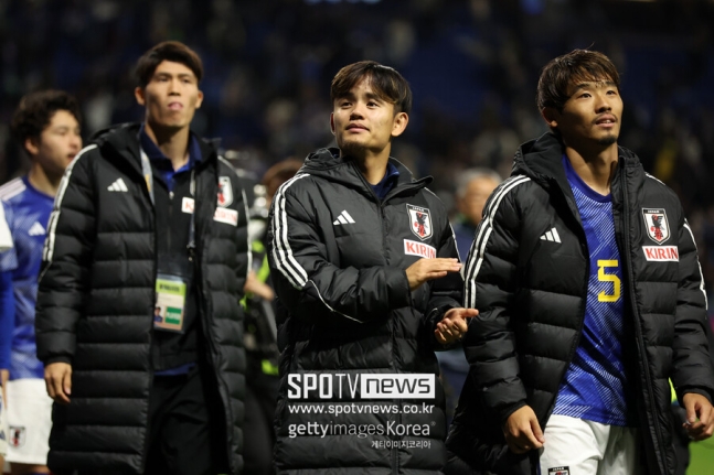 ▲ 일본 축구대표팀 에이스 구보 다케후사가 동갑내기 절친 이강인과 아시안컵 결승에서 만나자고 인사했다.