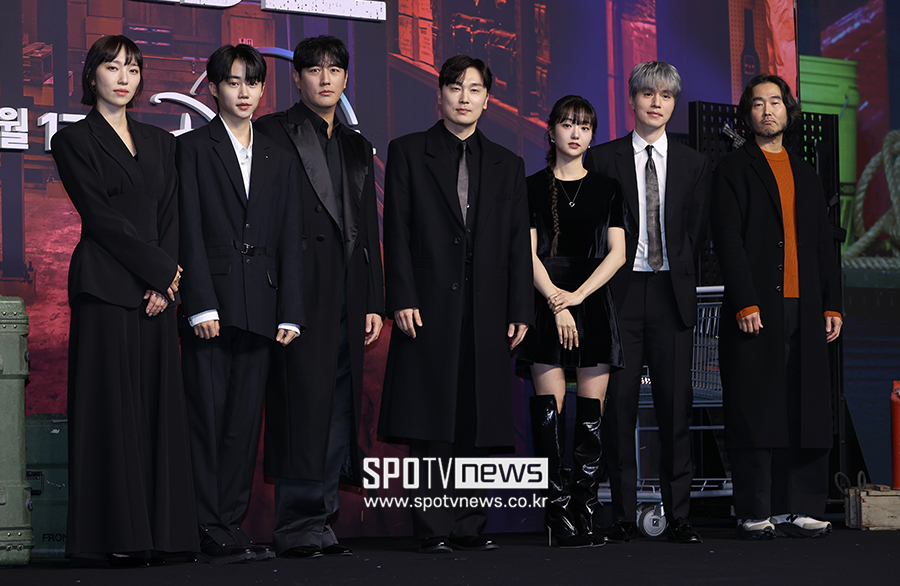 ▲ 금해나 박지빈 조한선 서현우 김혜준 이동욱 이권 감독 ⓒ곽혜미 기자