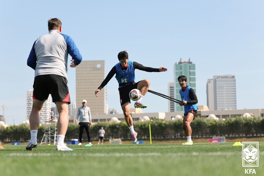 ▲ 한국은 15일 오후 8시 30분(한국시간) 카타르 자심 빈 하마드 스타디움에서 ‘2023 아시아축구연맹(AFC) 아시안컵’ E조 조별리그 1차전을 치른다. 상대는 바레인이다 ⓒ대한축구협회