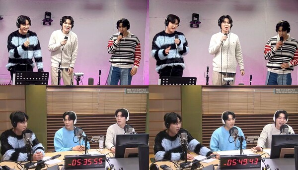 손태진·신성·에녹, 월요일 라디오 접수…명품 입담·라이브서 더욱 빛난 팀워크