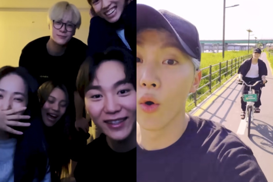 ▲ 문빈. 출처| 승관 '동그라미' 커버 영상 캡처