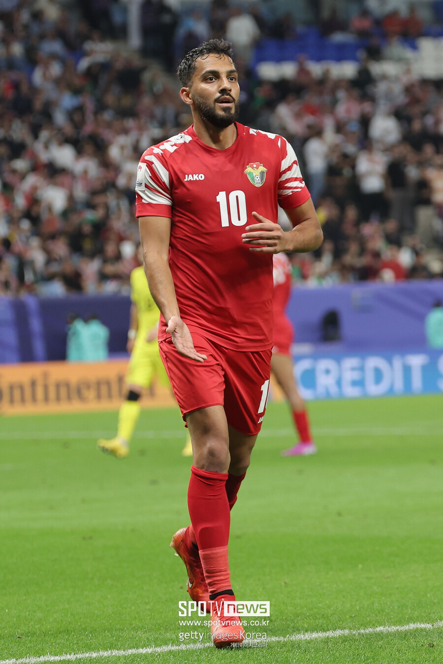 ▲ 한국 수비진이 무사 알타마리를 막아야 한다.
