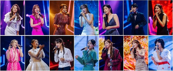 ▲ '현역가왕' 준결승에 오른 14명의 참가자들. 제공|크레아 스튜디오