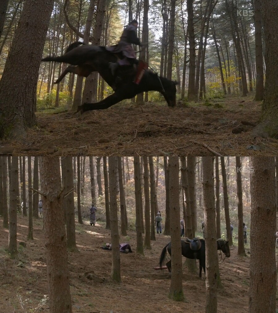▲ KBS2 드라마 '태종 이방원' 논란 장면 캡처.