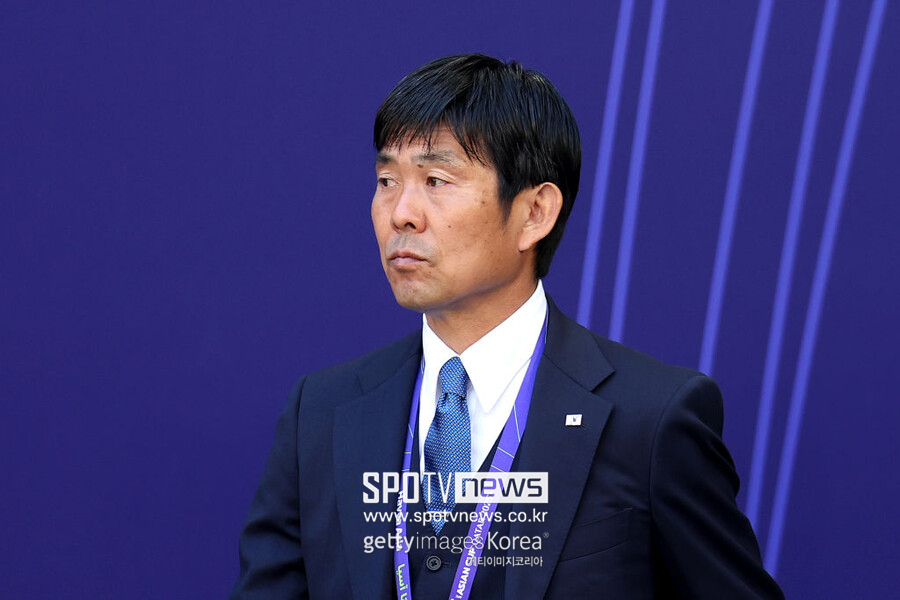 ▲ 19일 카타르 알 라얀에 위치한 에듀케이션 스타디움에서 열린 2023 아시아축구연맹(AFC) 카타르 아시안컵 조별리그 D조 2차전에서 일본이 이라크에 1-2로 졌다.