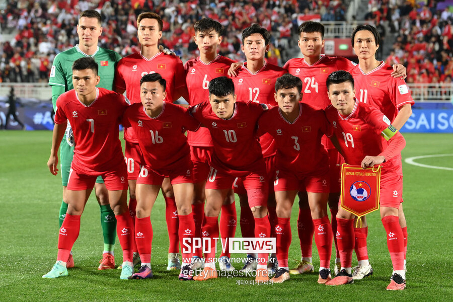 ▲ 19일 밤 11시 30분(한국시간) 도하의 압둘라 빈 칼리파 스타디움에서 열린 2023 아시아축구연맹(AFC) 카타르 아시안컵 조별리그 D조 2차전에서 인도네시아가 베트남을 1-0으로 꺾었다.