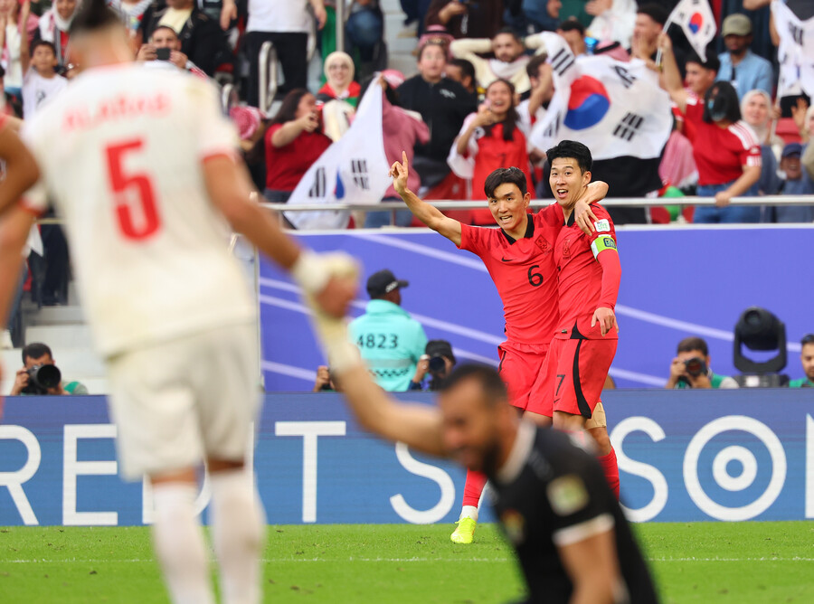 ▲ 축구대표팀이 요르단과의 경기에서 2-2로 비겼다. ⓒ연합뉴스