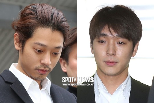 ▲ 정준영(왼쪽)-최종훈.  ⓒ곽혜미 기자