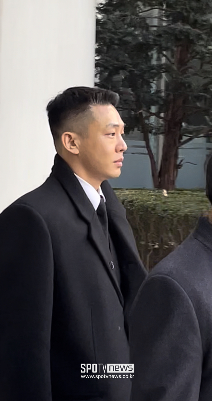 ▲ 2차 공판에 출석한 유아인.  ⓒ유은비 기자