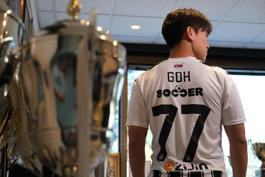 ▲ 세르비아 명문 클럽 FK 파르티잔은 23일(한국시간) 구단 홈페이지를 통해 "윙어와 공격형 미드필더를 모두 뛸 수 있는 대한민국 대표팀 출신의 고영준을 영입했다"고 밝혔다. 계약 기간은 3년 6개월이다. ⓒ 파르티잔