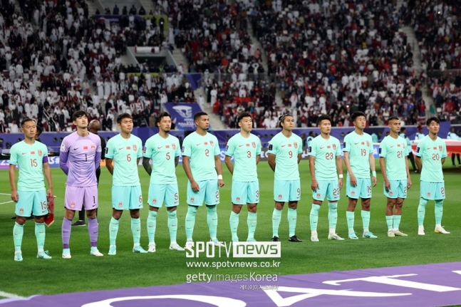▲ 중국은 23일(한국시간) 카타르 도하 칼리파 인터내셔널 스타디움에서 열린 2023 아시아축구연맹(AFC) 아시안컵 A조 조별리그 최종전에서 중국은 카타르에 0-1로 무릎을 꿇었다. 결국 조 3위 와일드카드 획득에도 실패해 조별리그에서 탈락했다. ⓒ 연합뉴스