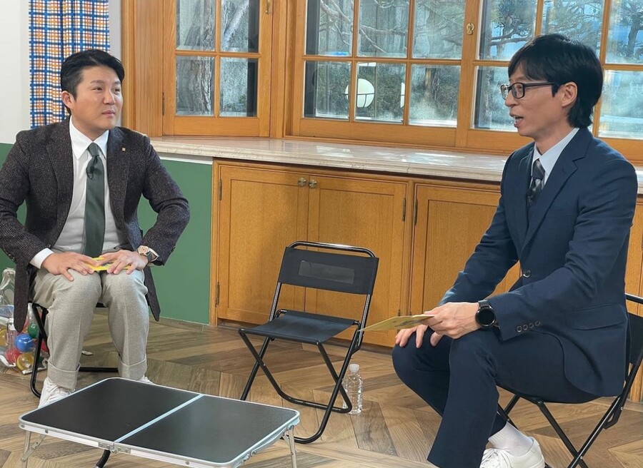 ▲ 조세호(왼쪽), 유재석. 출처| '유퀴즈' SNS