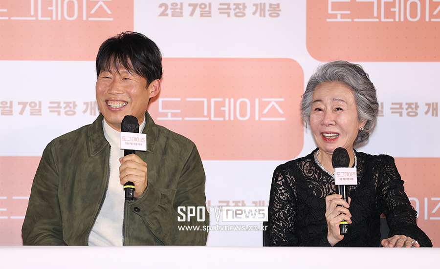 ▲ 유해진 윤여정 ⓒ곽혜미 기자