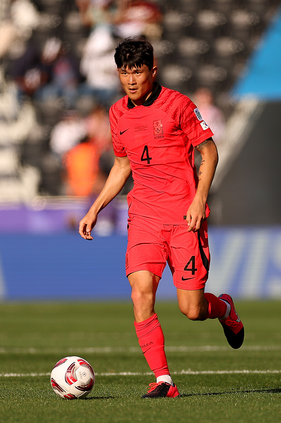 ▲ 말레이시아와 2023 AFC 아시안컵 조별리그 최종전을 앞둔 한국 축구대표팀의 고민은 카드 관리다. 7장의 옐로 카드를 받아 관리가 필요해졌다. ⓒ 연합뉴스