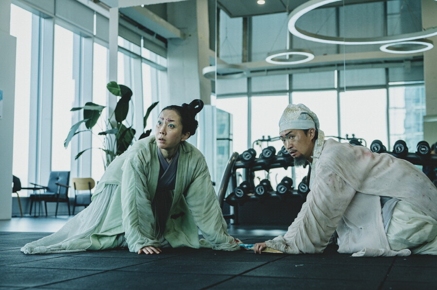 ▲ '외계+인' 2부 스틸. 제공|CJ ENM