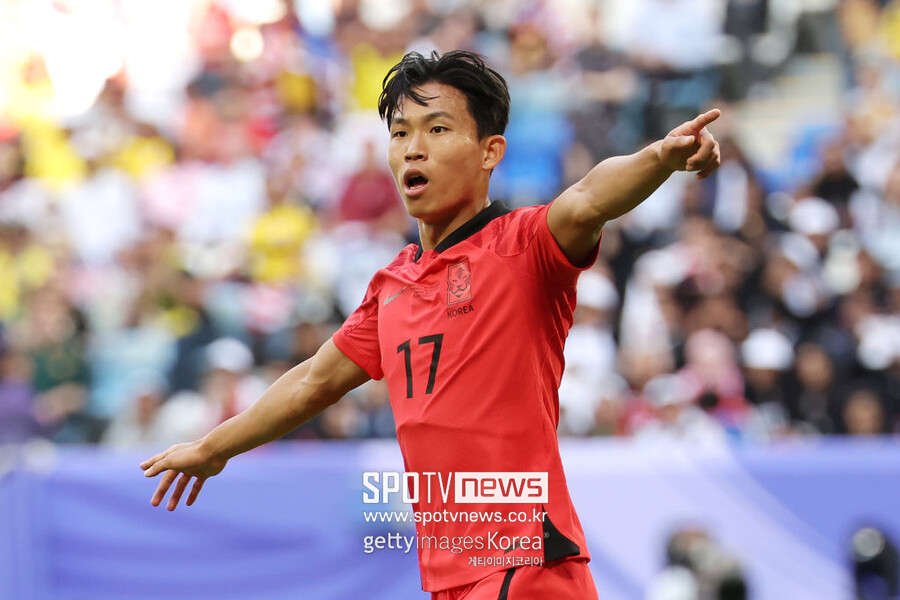 ▲ 위르겐 클린스만 감독이 이끄는 한국 축구대표팀은 25일 오후(현지시각) 카타르 알 와크라 알 자누브 스타디움에서 열리는 아시아축구연맹(AFC) 2023 아시안컵 E조 조별리그 3차전에서 전반전이 끝난 현재 말레이시아에 1-0 리드를 잡고 있다. 