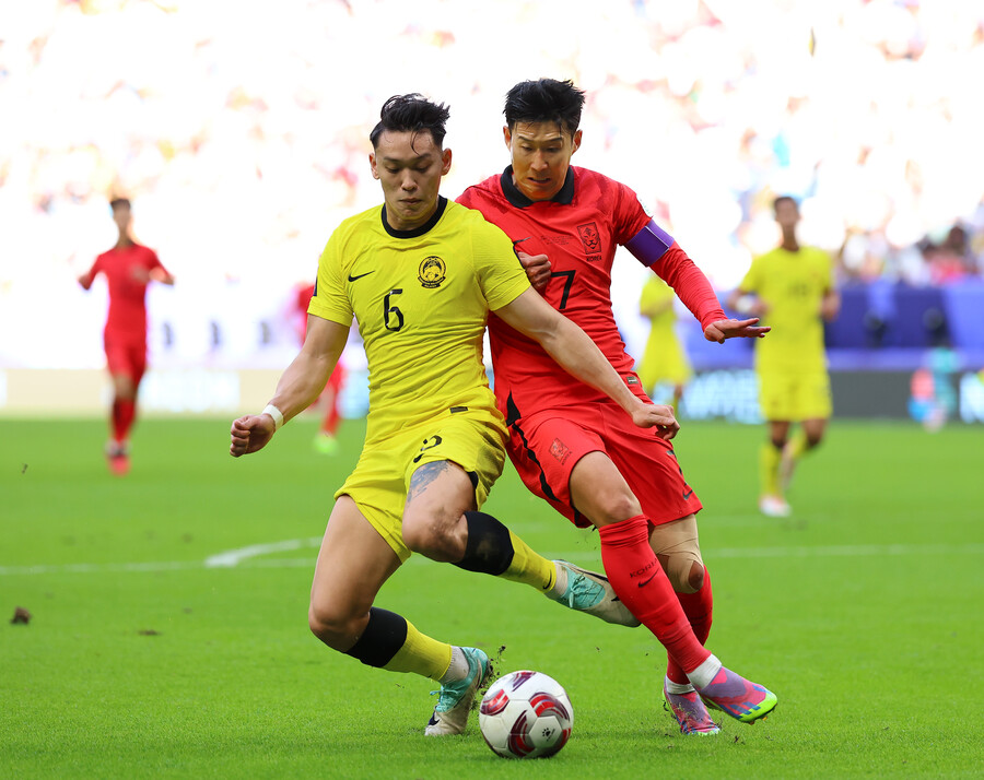 ▲ 한국-말레이시아전이 3-3 무승부로 끝났다. ⓒ연합뉴스