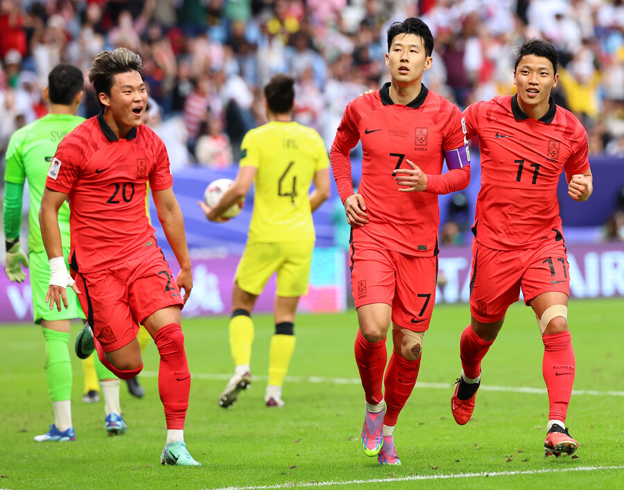 ▲ 축구대표팀이 말레이시아와의 경기에서 손흥민, 정우영의 골에 이강인의 자책골 유도에도 불구하고 3-3으로 비겼다. ⓒ연합뉴스