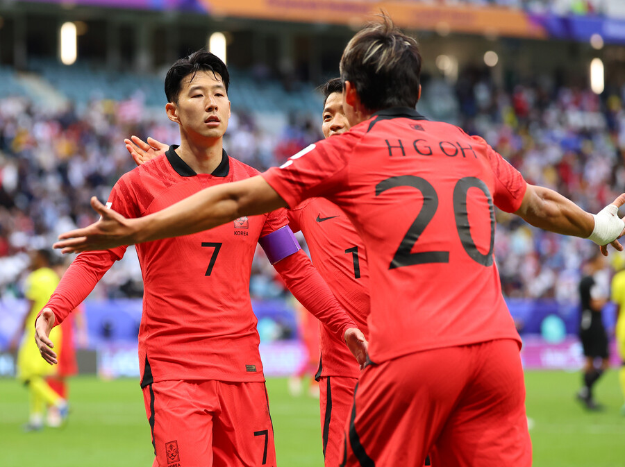 ▲ 축구대표팀이 말레이시아와의 경기에서 손흥민, 정우영의 골에 이강인의 자책골 유도에도 불구하고 3-3으로 비겼다. ⓒ연합뉴스