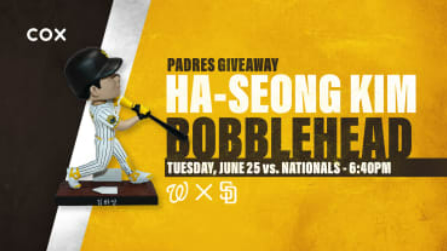 ▲ 2년 연속 김하성 바블헤드 데이를 진행하는 샌디에이고 ⓒMLB.com