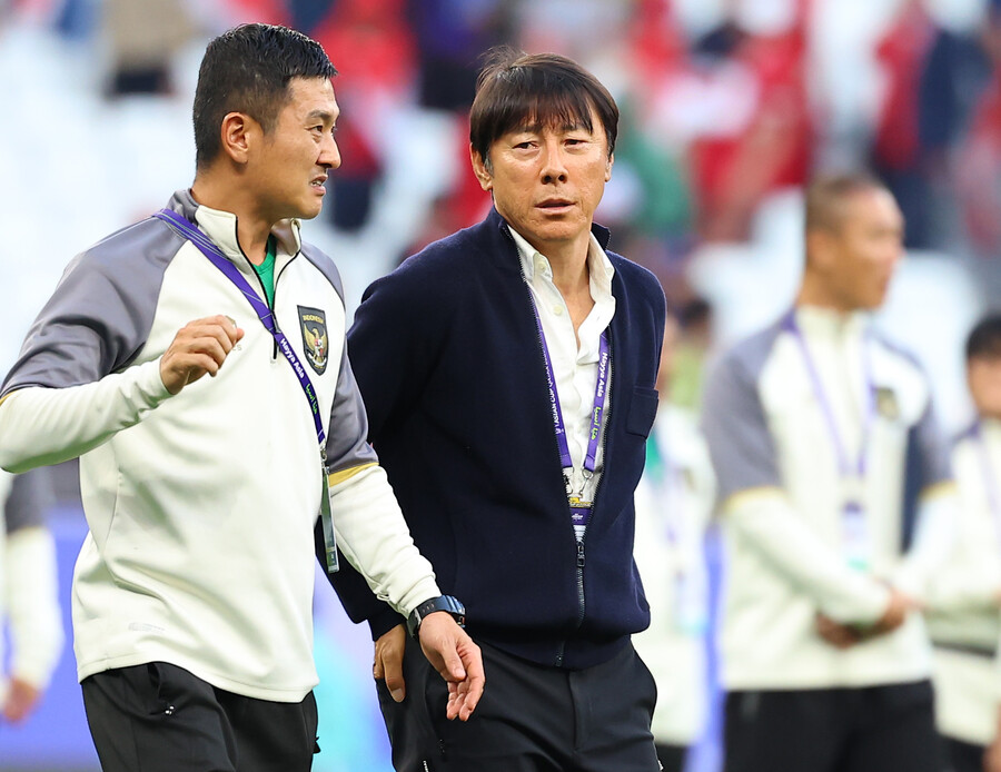 ▲ 신태용 인도네시아 축구대표팀 감독은 일본전에서 심판진에 강한 항의를 했다. ⓒ연합뉴스