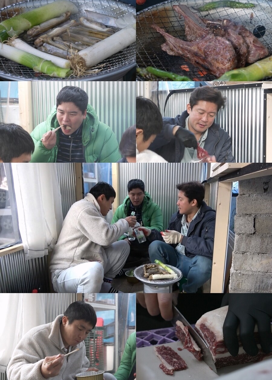 기안84, 9달 만에 김대호 '호장마차' 입성…이장우까지 풀코스 '먹부림'('나혼산')