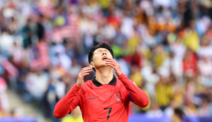[아시안컵] '연이은 졸전' 한국 우승 확률 이란보다 낮다…14.6%→11% 폭락