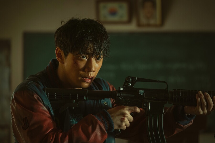 '황야' 이준영, 소름돋는 '빌런'은 잊어라…마동석 파트너로 '완벽 변신'