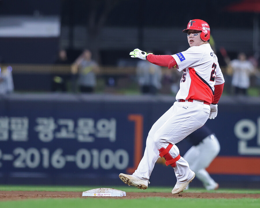 ▲ 대활약으로 KIA 타선을 지탱한 하나의 축이 된 이우성 ⓒKIA타이거즈