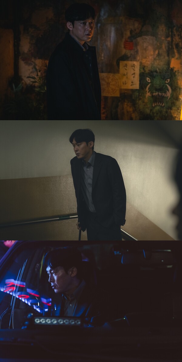 ▲ 넷플릭스 시리즈 '선산'에서 복잡한 내면 연기를 펼치는 박병은. 제공|넷플릭스
