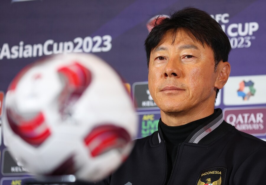 ▲ 신태용 감독이 이끄는 인도네시아가 2023 AFC 아시안컵 호주와의 16강전을 앞두고 있다. ⓒ연합뉴스