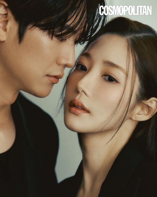 ▲ 나인우(왼쪽), 박민영. 제공| 코스모폴리탄