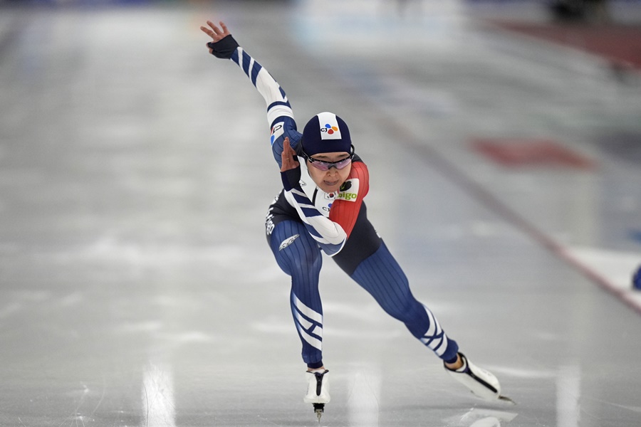 김민선, '여제' 이상화 넘었다…10년 만에 여자 1000m 한국 신기록 작성