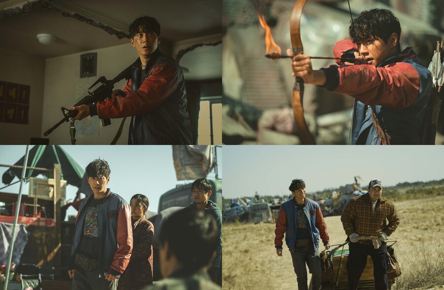 '황야' 이준영, 빌런 벗고 마동석 파트너로 맹활약…액션 완벽소화
