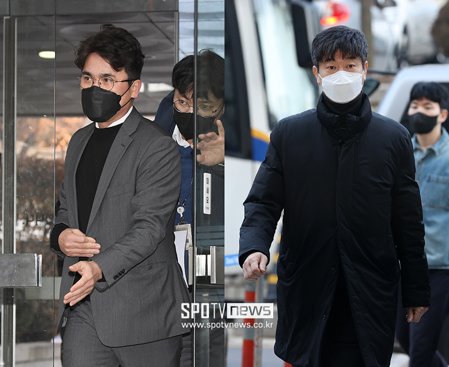 [포토S] 장정석-김종국, 영장실질심사 출석
