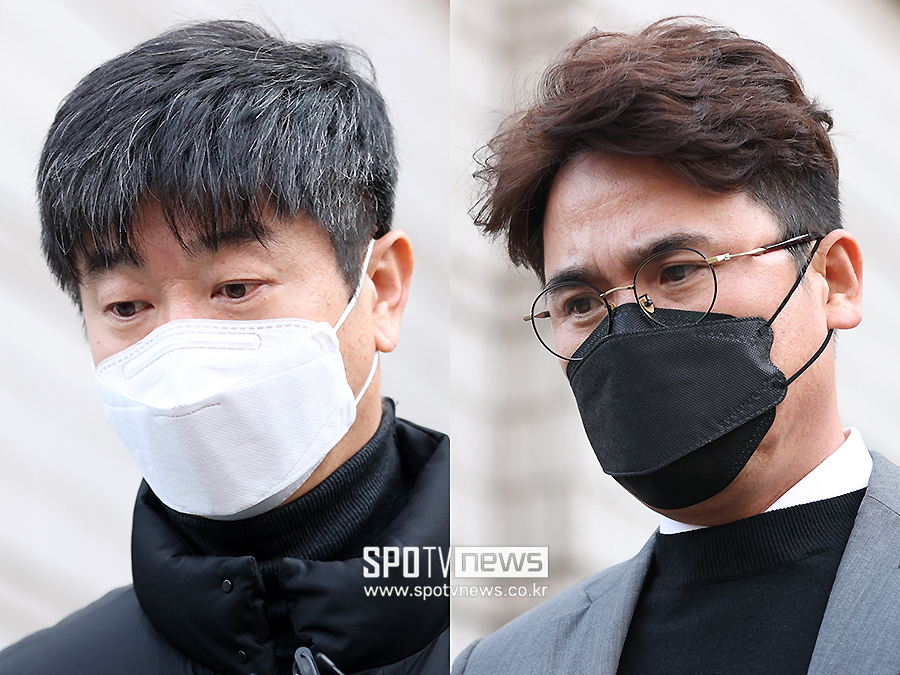▲ 김종국 전 감독, 장정석 전 단장 ⓒ곽혜미 기자