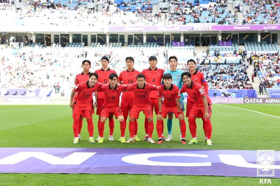 ▲ 위르겐 클린스만 감독이 이끄는 한국 축구대표팀은 오는 31일 오전 1시(한국시간) 카타르 알 라이얀의 에듀케이션 시티 스타디움에서 사우디아라비아와 2023 아시아축구연맹(AFC) 카타르 아시안컵 16강전을 펼친다.  ⓒ대한축구협회