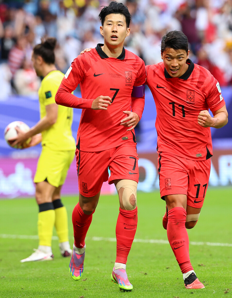 [아시안컵] '8골' 손흥민은 중동 팀에 꽤 강했다