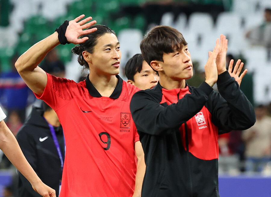 ▲ 축구대표팀이 사우디아라비아에 1-1 무승부를 거둔 뒤 승부차기에서 4-2로 승리하며 2023 아시안컵 8강에 진출했다. ⓒ연합뉴스