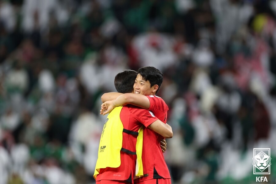 ▲ 후반 추가시간까지 득점력을 발휘하는 한국 축구대표팀  ⓒ대한축구협회