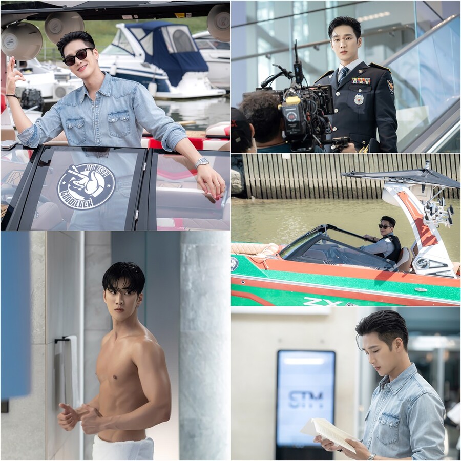 '재벌X형사' 안보현, 요트 면허 취득→백종원 섭외…이유 있는 '인생캐 경신'