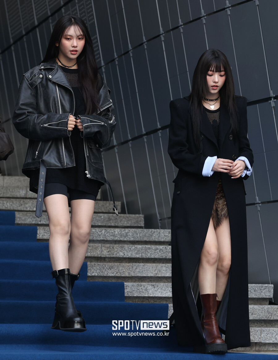 ▲ 뉴진스 혜인 해린 ⓒ곽혜미 기자