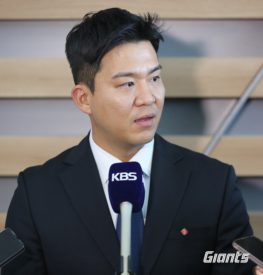 ▲ 김민성 ⓒ롯데 자이언츠