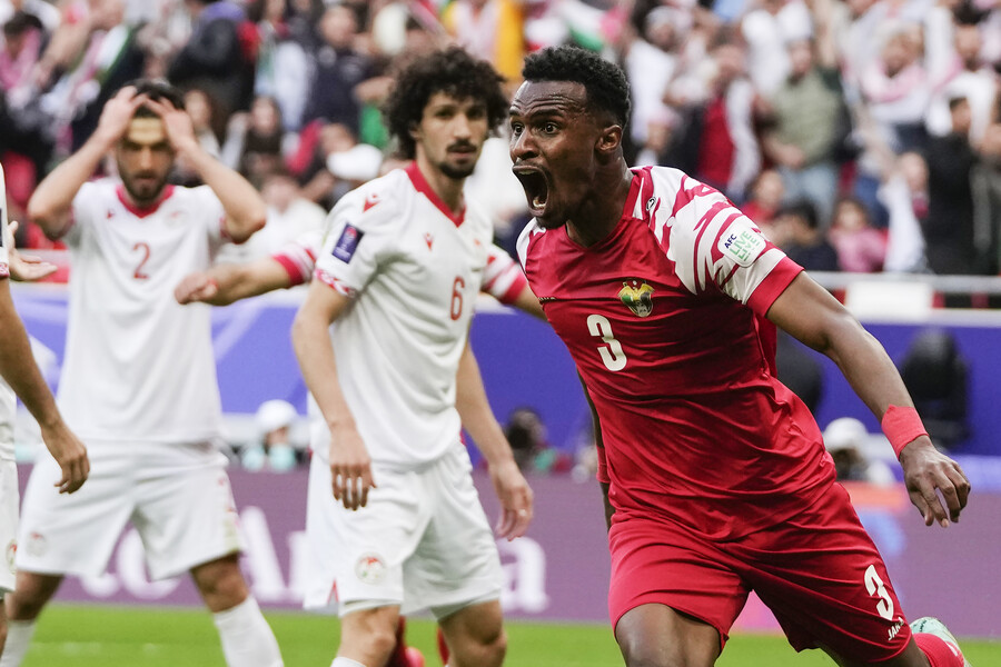 [아시안컵] 한국-호주 승자와 격돌! 요르단, 8강서 타지키스탄 1-0 제압...역사상 최초 4강 진출